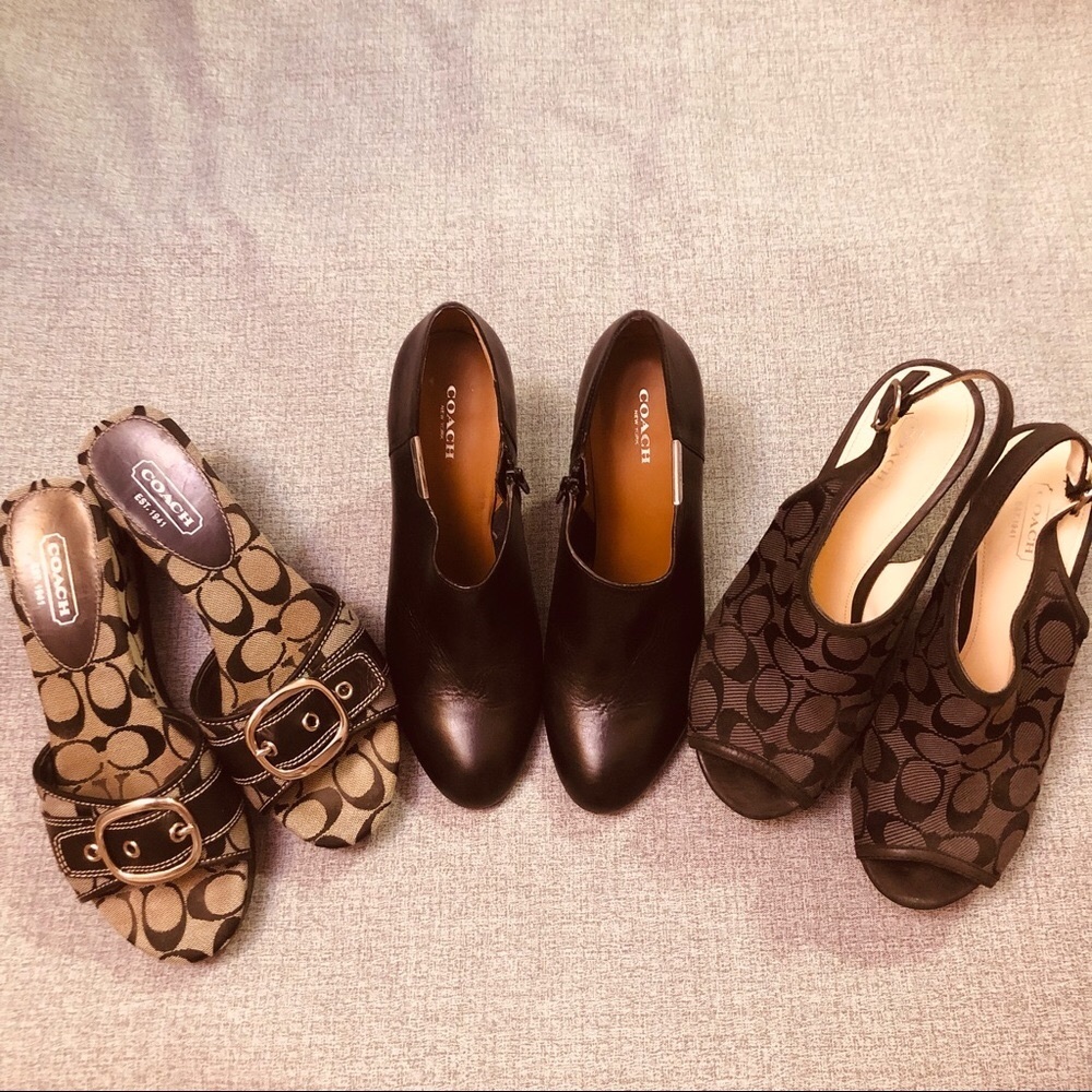 COACH Booties ONLY!